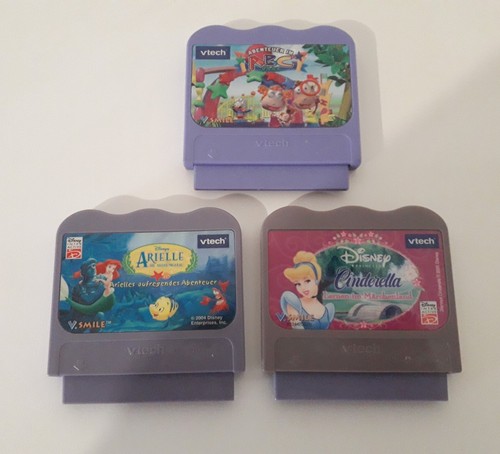 Lot jeux smile - de, v-smile