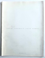 YOHJI YAMAMOTO POUR HOMME 1985