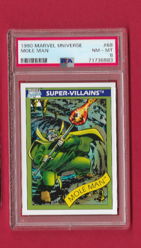 1990 marvel universe mole man - 1990,