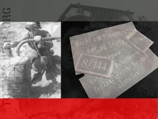 POCHOIR STENCIL MARQUAGE ABWEHR FLAMMENWERFER 42 LANCE FLAMME . jeep willys