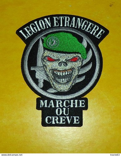 Tissu patch legion etrangere - :,