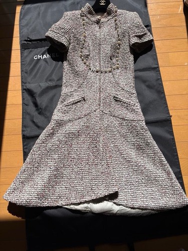 Chanel robe trapèze - trapèze, tweed