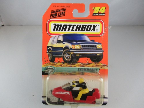 Matchbox motoneige scooter - matchbox,