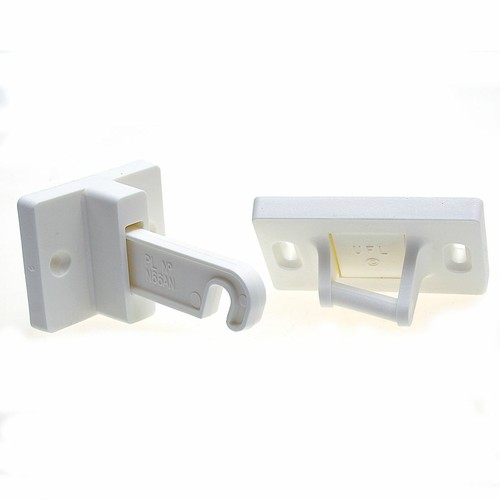 Blanc crochet levier - crochet, porte