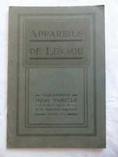  catalogue appareil de levage des établissements HAMELLE certainement de 1928