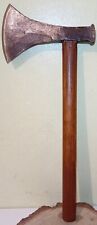 Outil Ancien Bel AXE Hache Hachette Bucheron OLD TOOL en acier forgé