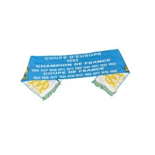 Echarpe de football vintage Olympique de Marseille