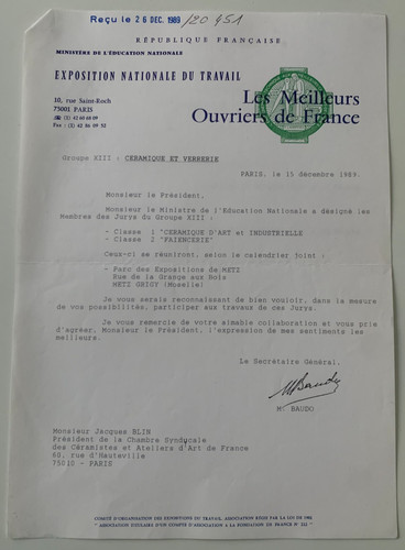 Archive ceramiste jacques - du,