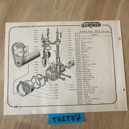 Gurtner carburateur d12d 564 - d12d,