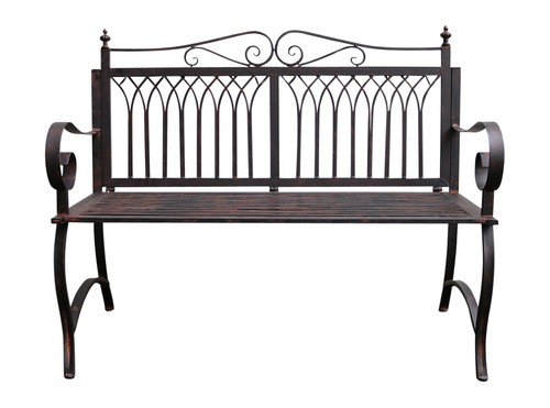 Brun banc meubles - , jardin