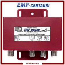 Commutateur DiSEqC 2/1 + Terrestre EMP Centauri, 3 Entrées et 1 Sortie HD 3D 4K
