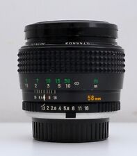 OBJECTIF MINOLTA MC ROKKOR 58MM F/1.2