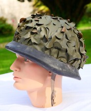 casque français modèle 1951 complet avec filet salade et liner YMA23CSQ001