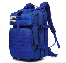 Sac à dos bleu tactique 50L