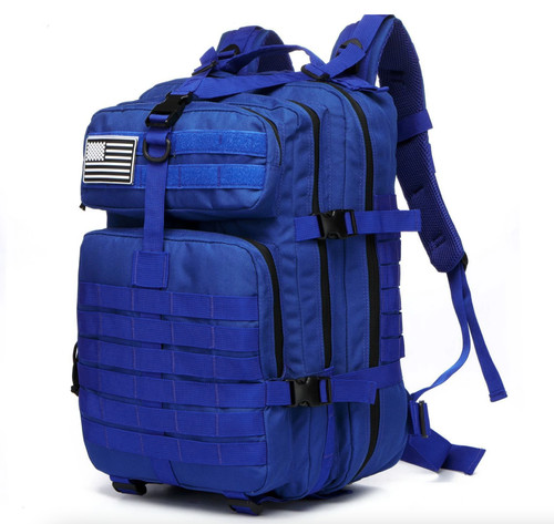 Sac dos bleu tactique 50l - à,