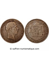 Grèce Grèce, Crète, Georges Ier - 1 Drachme Argent 1901 A