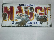 Plaque Émaillée Maggi