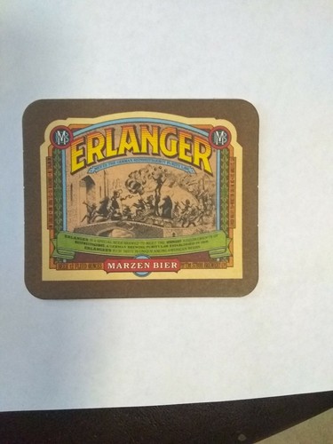 Erlanger beer cardboard - erlanger,