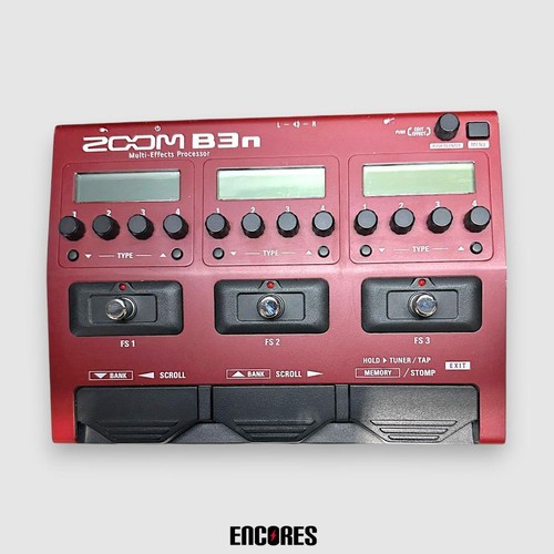 Zoom b3n bass - bass, multi-effects