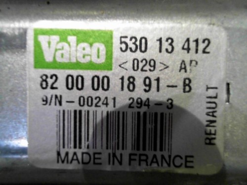 Moteur essuie glace arriere