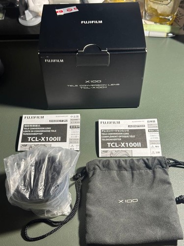 New fujifilm tcl x100ii - new,