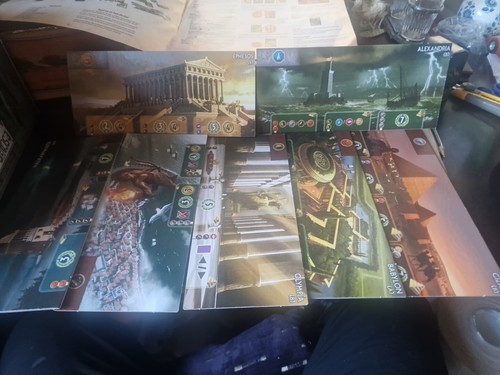 Pour jeu wonders plateau - pour,