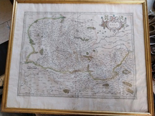 Carte ancienne anjou vendee - carte,