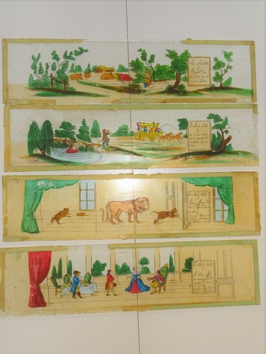 Lot plaques de lanterne - de,