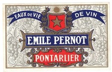 Ancienne étiquette Anis eaux