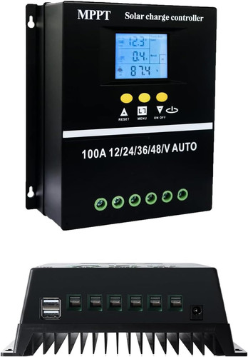 Régulateur charge solaire - de,