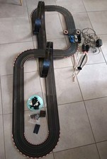 Vintage Circuit De Voiture CARRERA GO Avec 206 Et Subaru