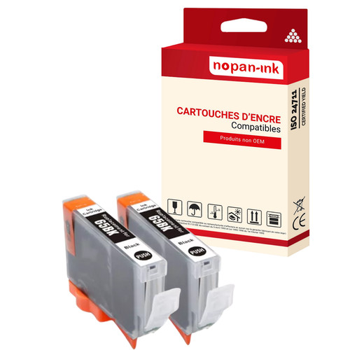 Encre pour canon cli65bk2 - encre,