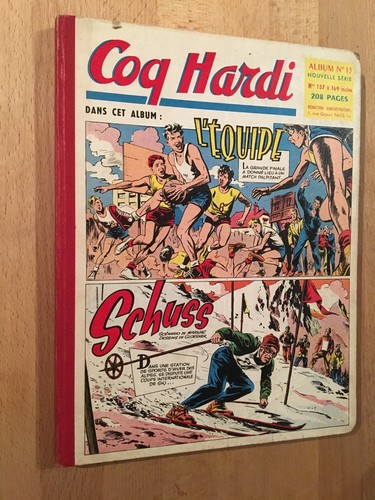 Coq hardi reliure numéro 13 - reliure,