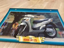 Honda SH125 scooter 2003 125 SH fiche carte moto passion collection Atlas