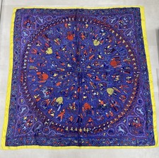 Foulard chale Hermès 140 soie