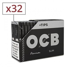 feuille a rouler ocb slim et tips x 32