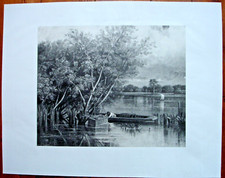 Jules DUPRE : GRAVURE 19e-