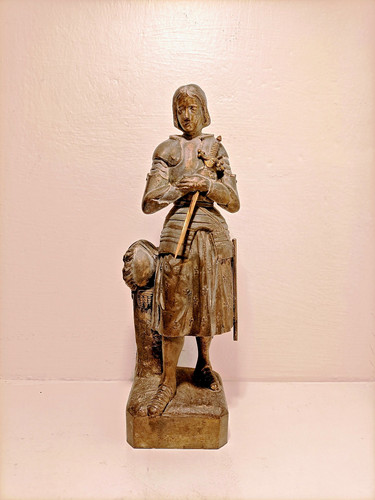 Statuette ancienne jeanne - statuette,