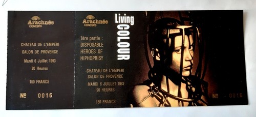 Ticket billet unused stub - unused,