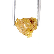 Big Naturel Diamant 2.86tcw Jaune Couleur Ancien Forme Coeur I Anniversaire