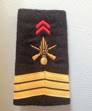 epaulette armée francaise à