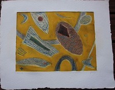 Gravure carborandum etching