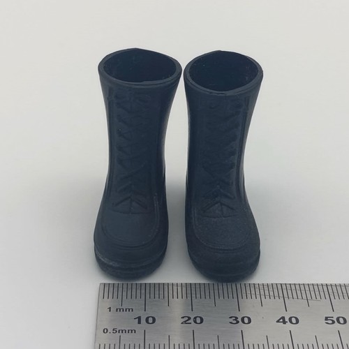 Bottes noires vintage big - noires,