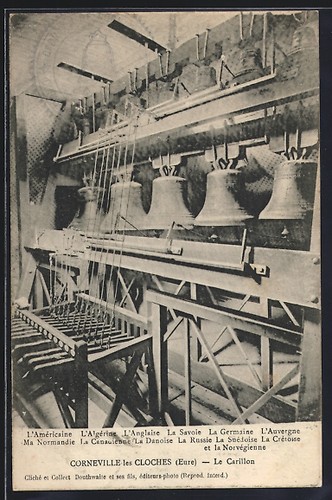 Cpa corneville les cloches le - corneville-les-cloches,,
