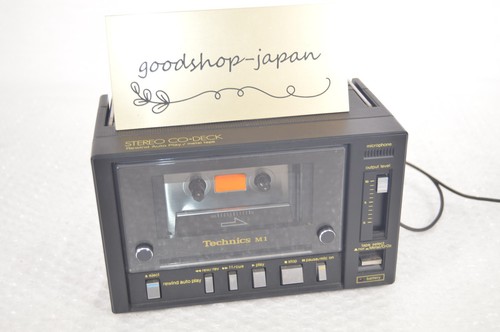 Technics stereo cassette - rs-m1,