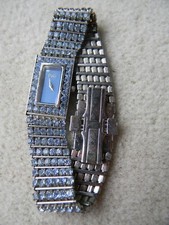 MONTRE BIJOU de DOLCE-GABANNA cadran OR, bracelet métal & pierres swarovski