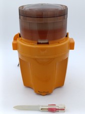 Moulinex Type 320 – Hachoir orange 700W Made in France années 70 Fonctionnel
