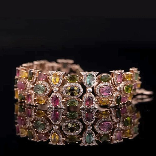 Bracelet floral rose - en, 18