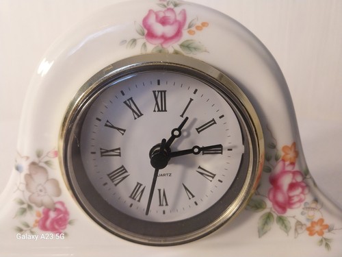 Horloge porcelaine saxe - horloge,