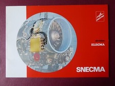 1979 BROCHURE PUB SNECMA ELECMA ELECTRONIQUE MOTEUR AVIATION ELECTRONICS ENGINE